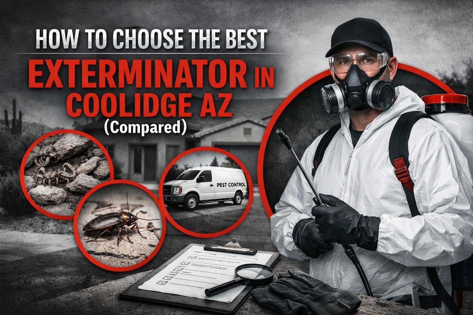 How to Choose the Best Exterminator in Coolidge AZ (Compared)