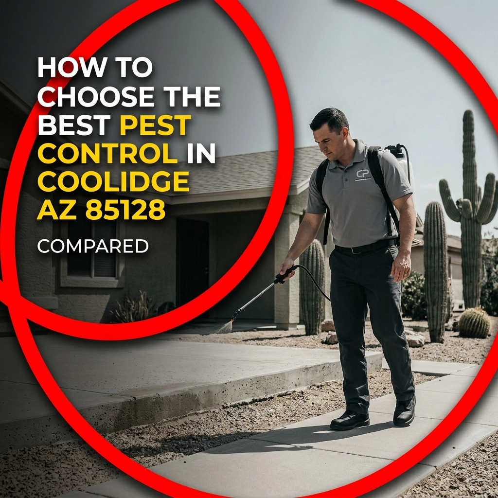 How to Choose the Best Pest Control in Coolidge AZ 85128 (Compared)