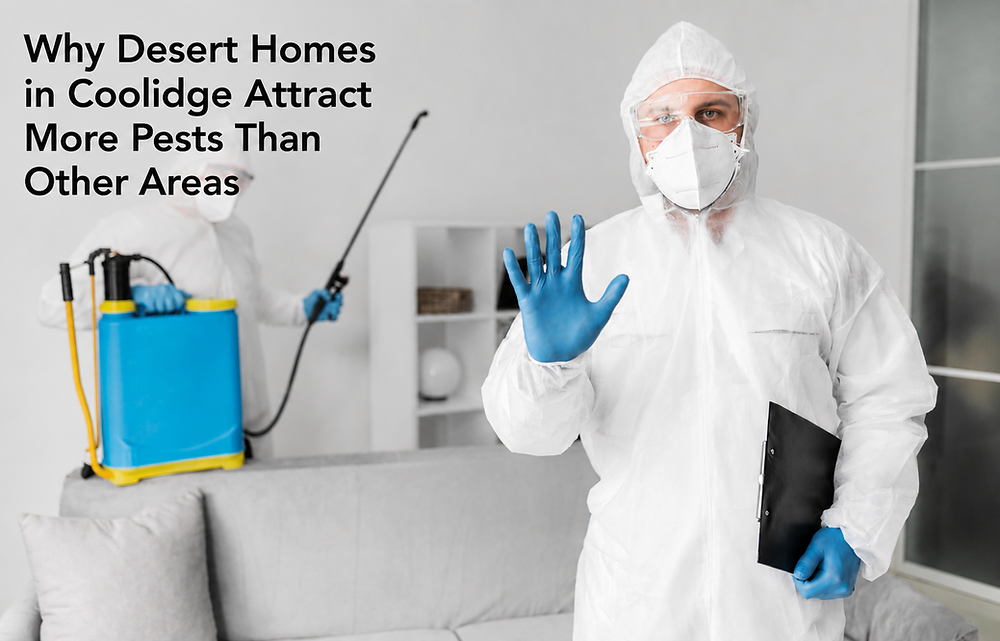 Why Desert Homes in Coolidge Attract More Pests