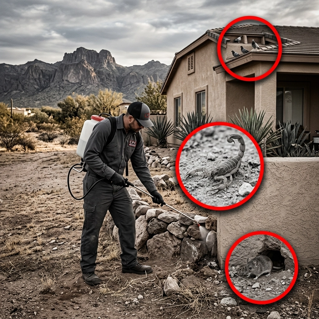 The Ultimate Guide to Comprehensive Pest Control: Everything You Need to Succeed Against Scorpions, Pigeons, and Rodents in Coolidge
