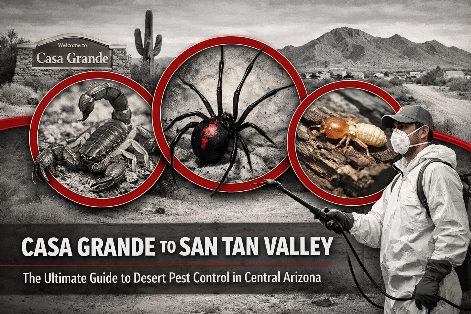 Casa Grande to San Tan Valley: The Ultimate Guide to Desert Pest Control in Central Arizona