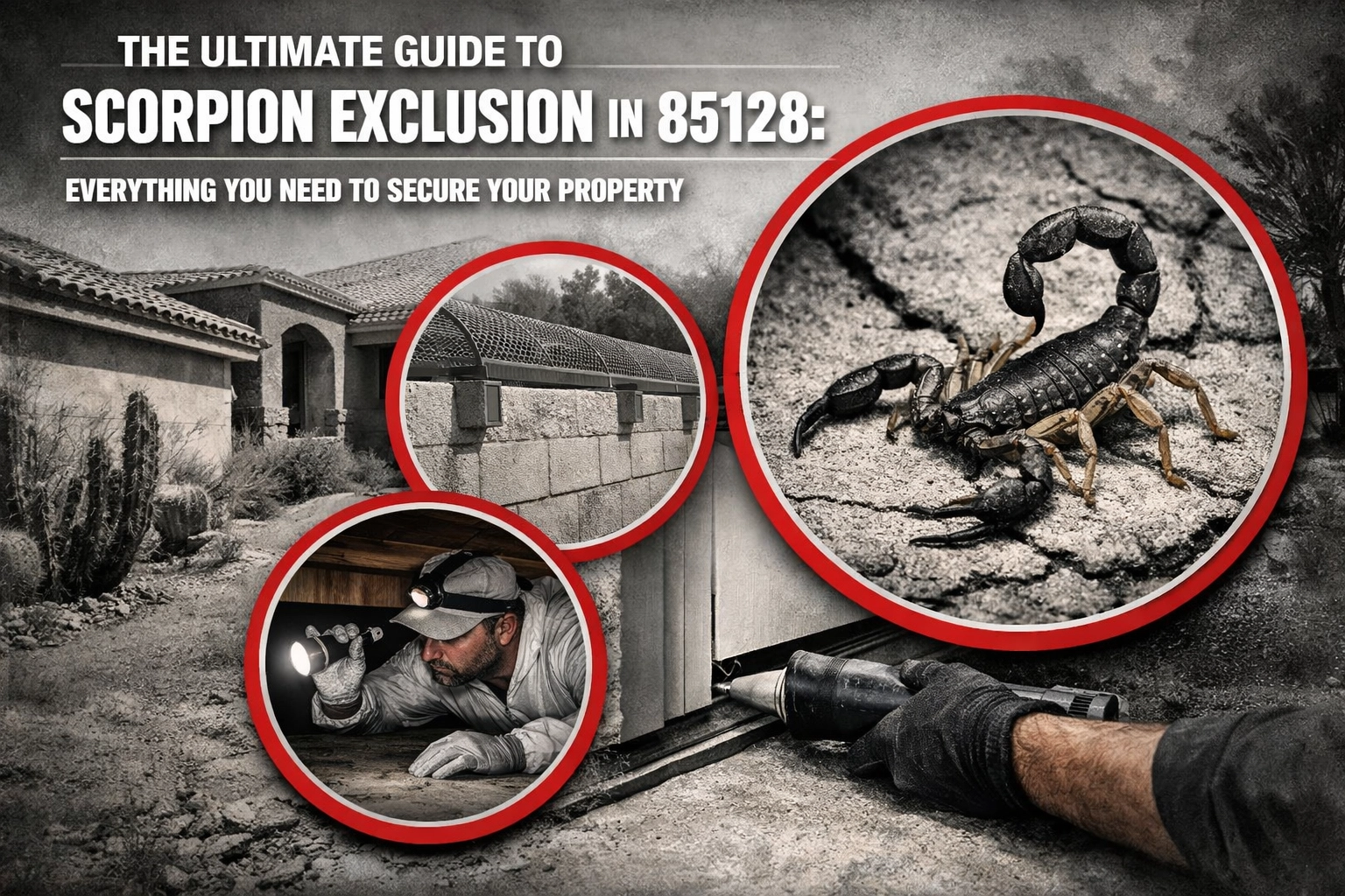 The Ultimate Guide to Scorpion Exclusion in 85128: Everything You Need to Secure Your Property