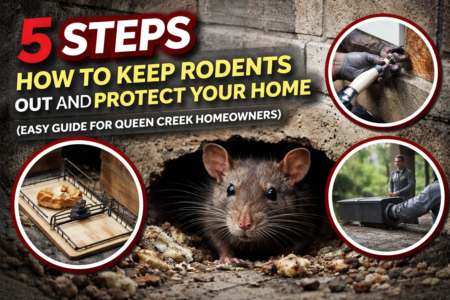 5 Steps How to Keep Rodents Out and Protect Your Home (Easy Guide for Queen Creek Homeowners)