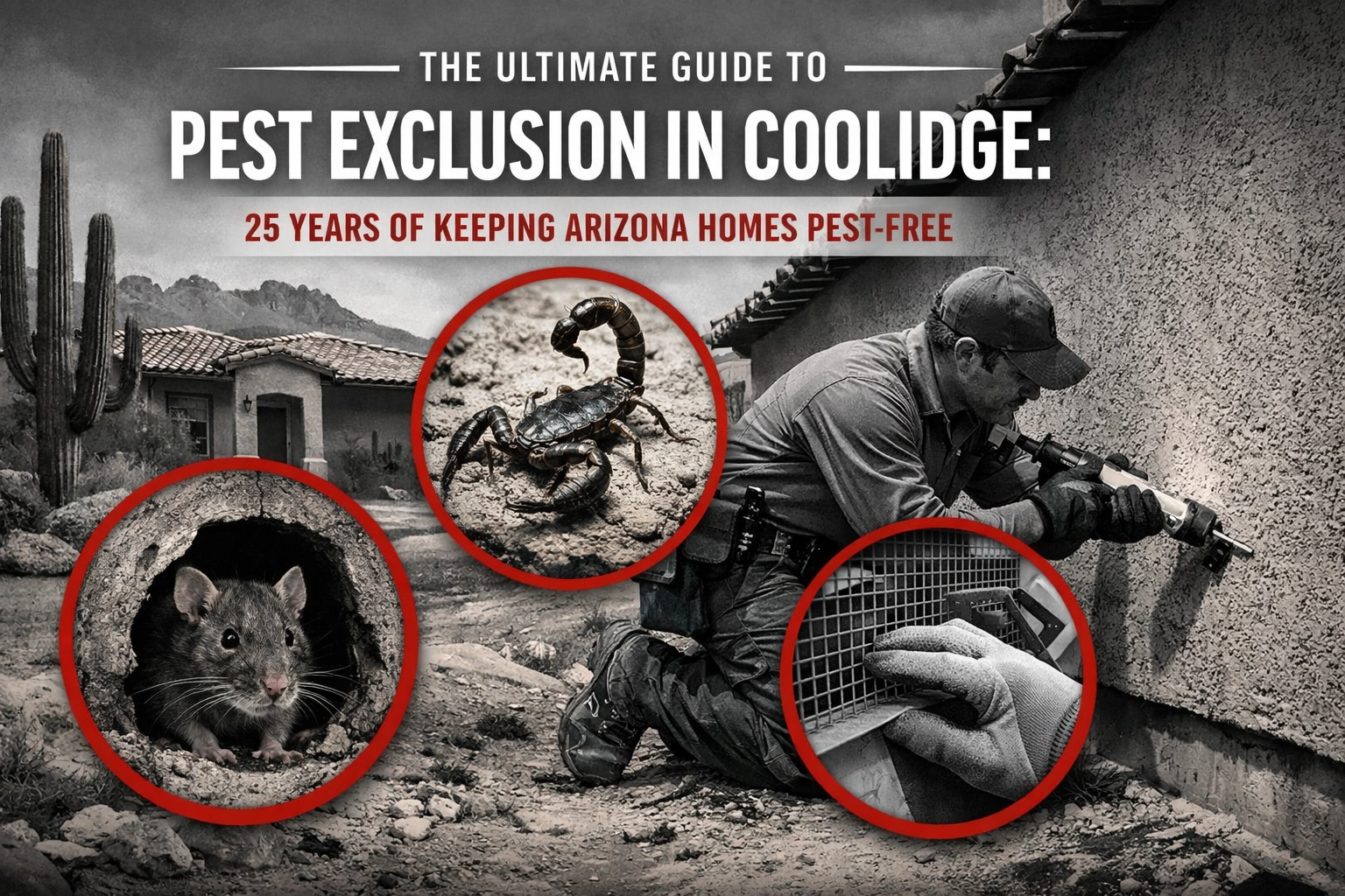 The Ultimate Guide to Pest Exclusion in Coolidge: 25 Years of Keeping Arizona Homes Pest-Free